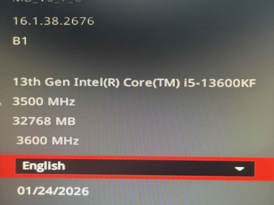 Intel 13600kf procesor