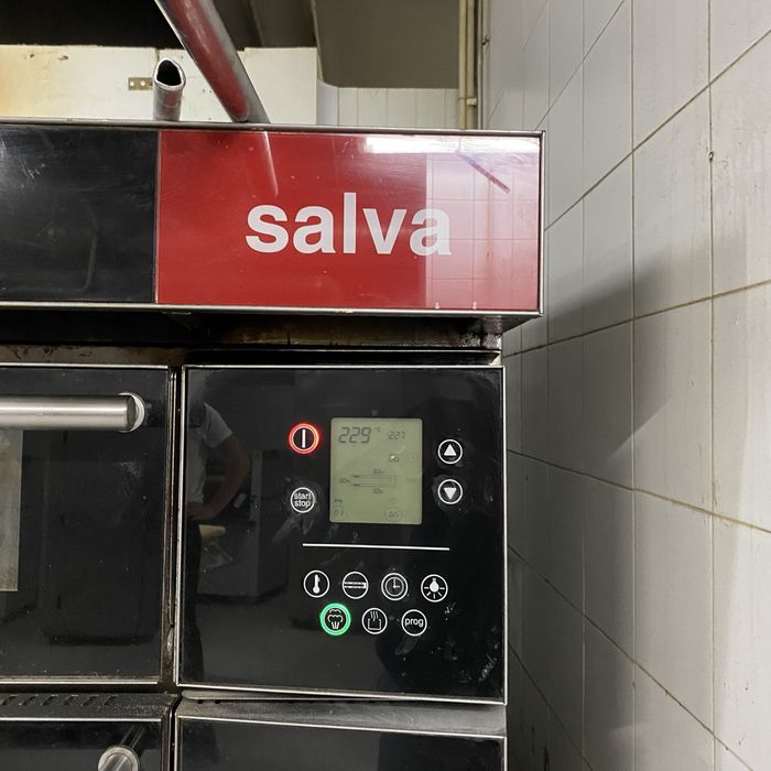 Forno profissional pastelaria da marca salva