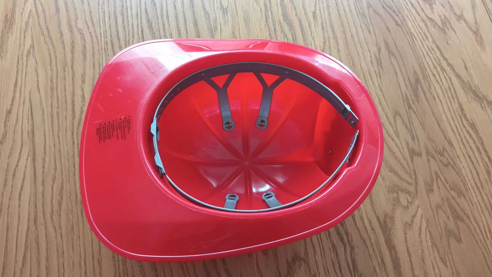 strój strażaka przebranie bal karnawałowy hełm 5-6 lat 116 cm