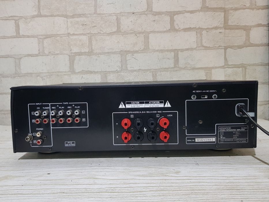 Стерео підсилювач/усилитель Kenwood KA-660 2x130Вт б/у з Німеччини