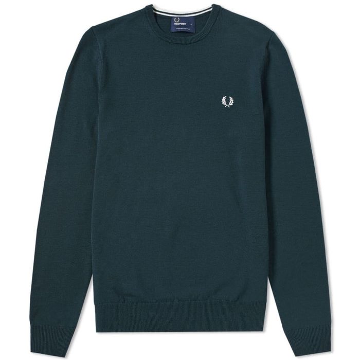 Fred Perry classic crew knit
