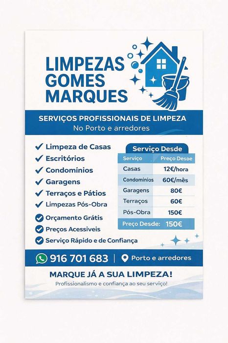 Limpezas no Porto – Cuidamos do seu espaço como se fosse nosso!