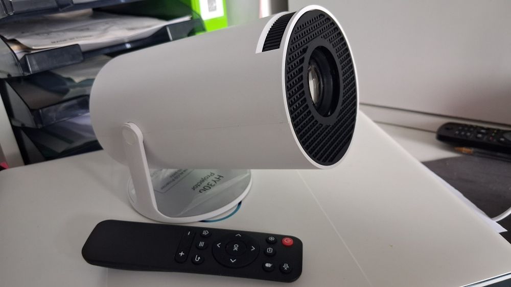 Projektor HY300  HD WiFi Smart obrotowy rzutnik obsługa Android TV
