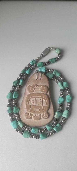 Vintage lata 50/60 Meksyk Majowie Srebro 925