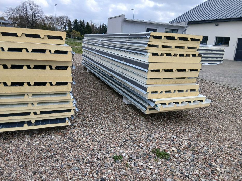 Płyta warstwowa płyty dachowe PIR 80 mm NOWA II GATUNEK