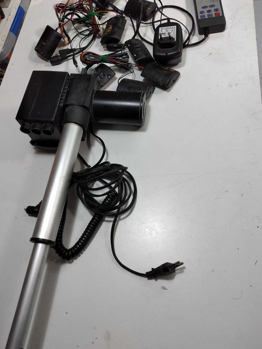 Conjunto de elevação e vibração de poltrona