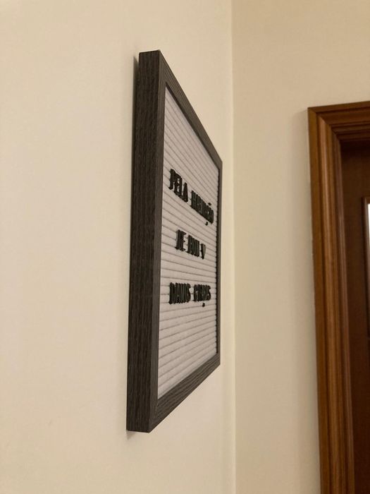 Quadro com letras - letter board 30x30cm64309672028673121