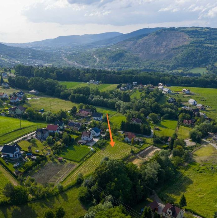 Działka budowlana 10ar Marcinkowice gm. Chełmiec Nowy Sącz