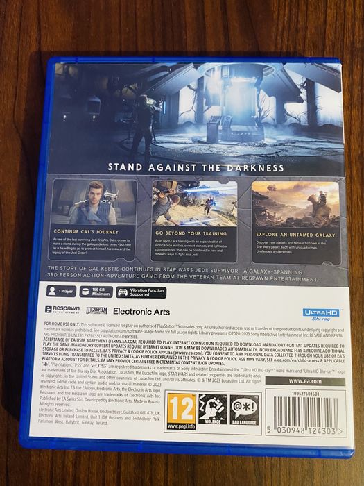 Star Wars Jedi Survivor PS5