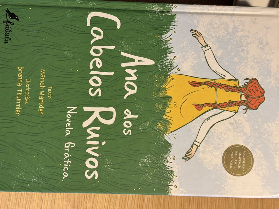 Novela Gráfica - Ana dos Cabelos Ruivos. Livro juvenil.