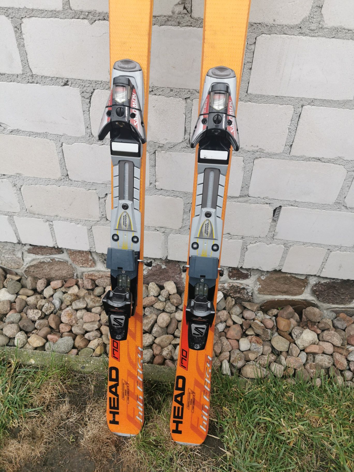 HEAD big easy 140（Head BYS Adult Skis with Bindings - 150