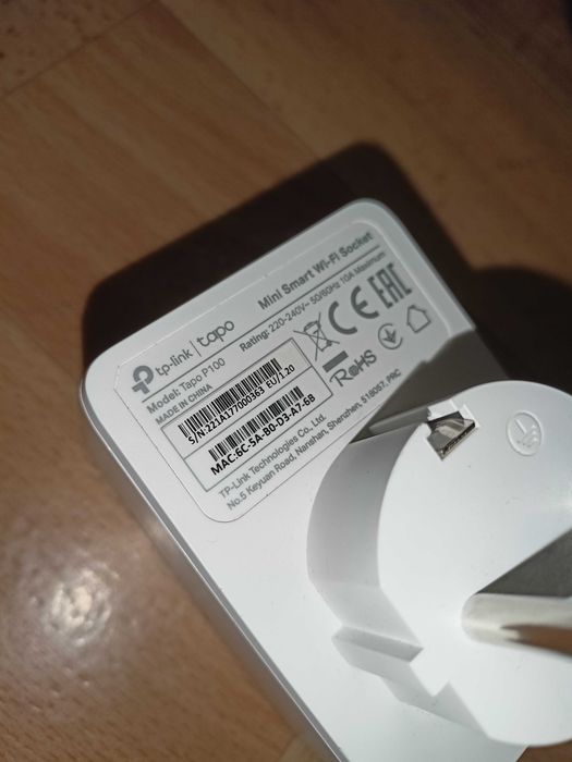 Розумна Wi-Fi розетка TP-LINK міні Tapo P110: 500 грн. - Електрика ...