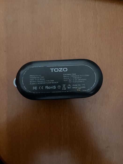 Auriculares tozo bluethooth