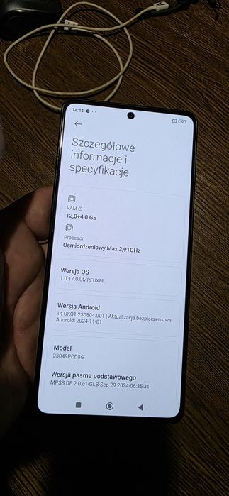 Xiaomi poco f5 12/256 komplet