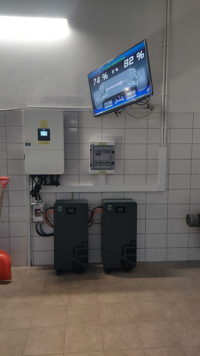 Fotowoltaika 6.375 kW, magazyn 15,36 kWh, Deye 10kW