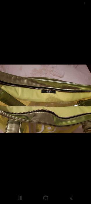 Mala neon transparente LIU JO original