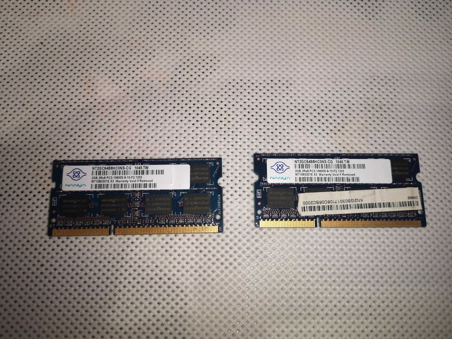 4GB DDR  для ноутбука (2+2)