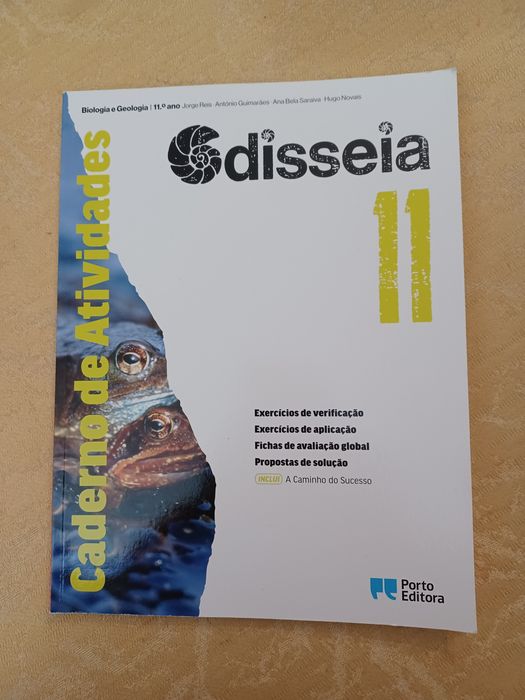 Caderno - Odisseia - Biologia e Geologia - 11.º ano (NOVO)
