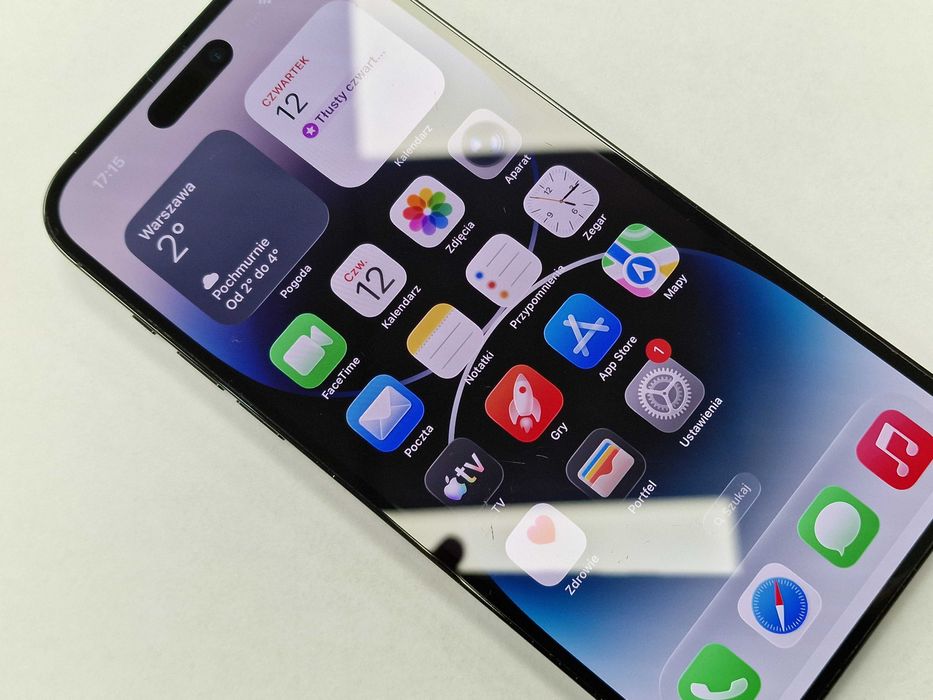 Iphone 14 PRO MAX 128GB/ Space Black/ BAT 76%/ Grade B + ładowarka