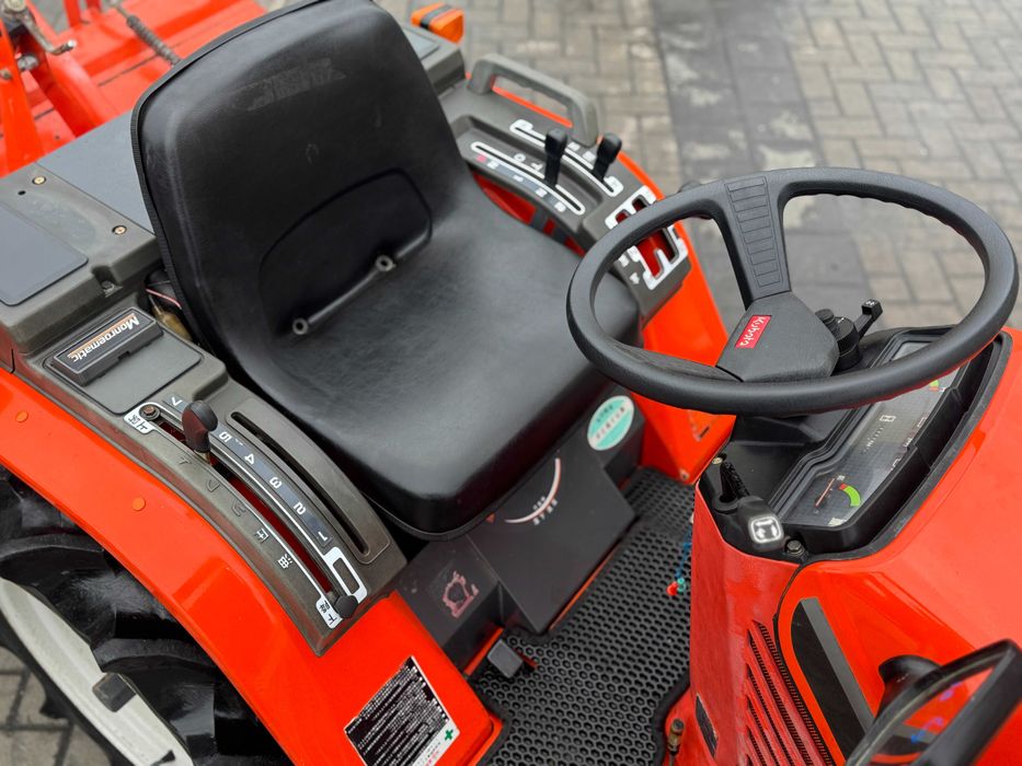 Японський трактор/мінітрактор KUBOTA ASTE13!13к.с.!4х4!ФРЕЗА!мінітрак