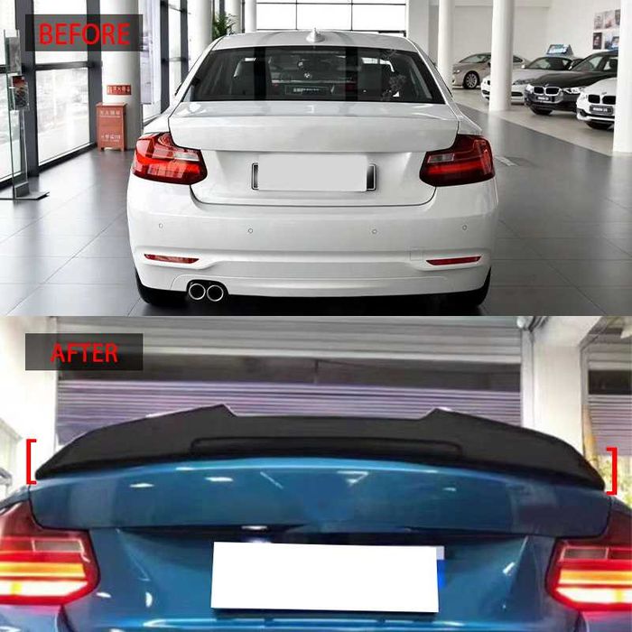 Спойлер PSM накладка багажника BMW 2 F22 F87 сплітер диффузор сплиттер
