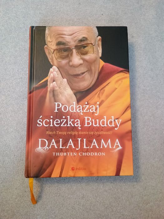 Książka "Dalajlama Podążaj ścieżką Buddy".