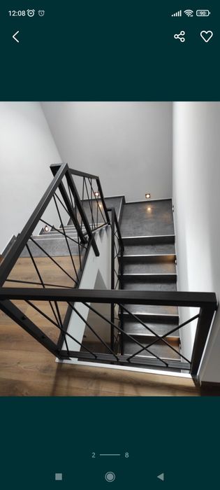 Balustrady wewnętrzne zewnetrzne różne wzory