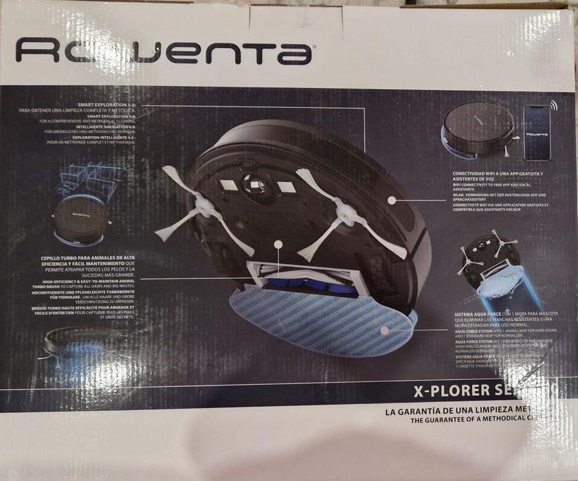 Robô de limpeza novo, 200€