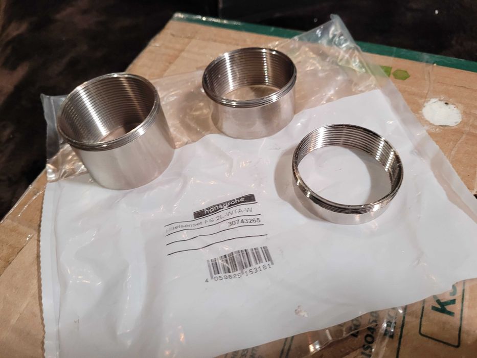 Hansgrohe zestaw przedluzek min puravida