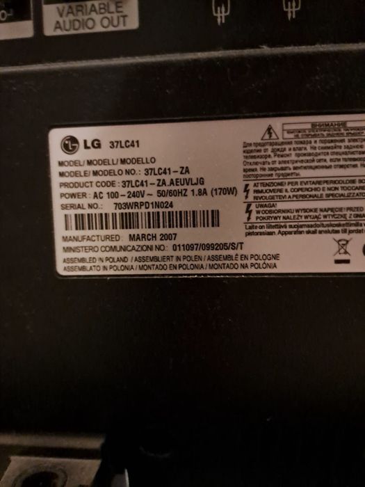 Vendo Televisão LG
