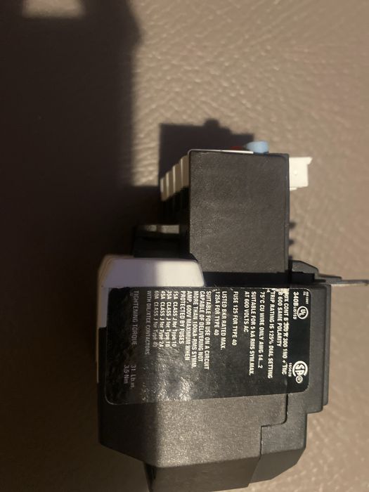 EATON Przekaźnik przeciążeniowy ZB65-40