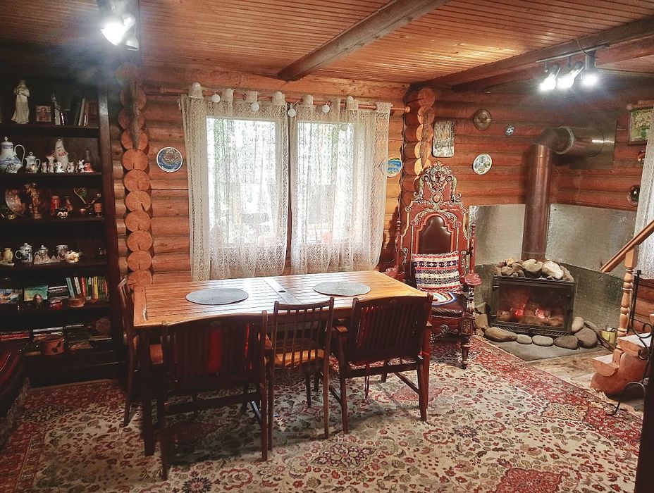 Оренда подобово заміський будинок зі зрубу баня