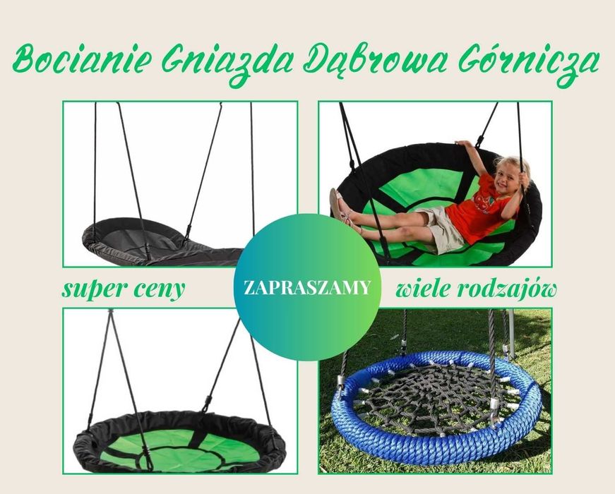 huśtawka , bocianie gniazdo , orle gniazdo , duże , grandoh, KBT