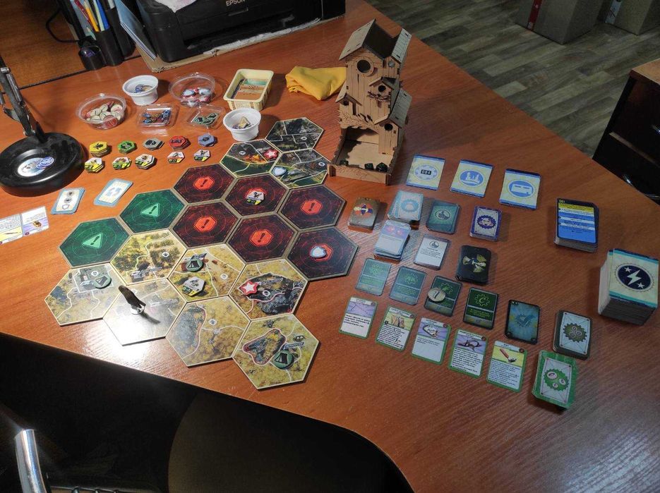 Настільна гра Fallout + California + Atomic B. (RUS)