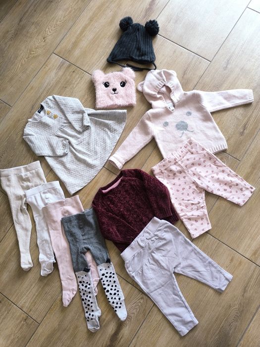 Paka ubrań dla dziewczynki 68