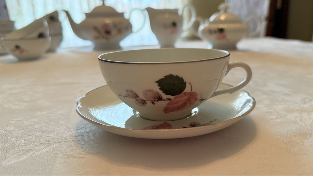 Servico cha 12 pecas Vista alegre complete