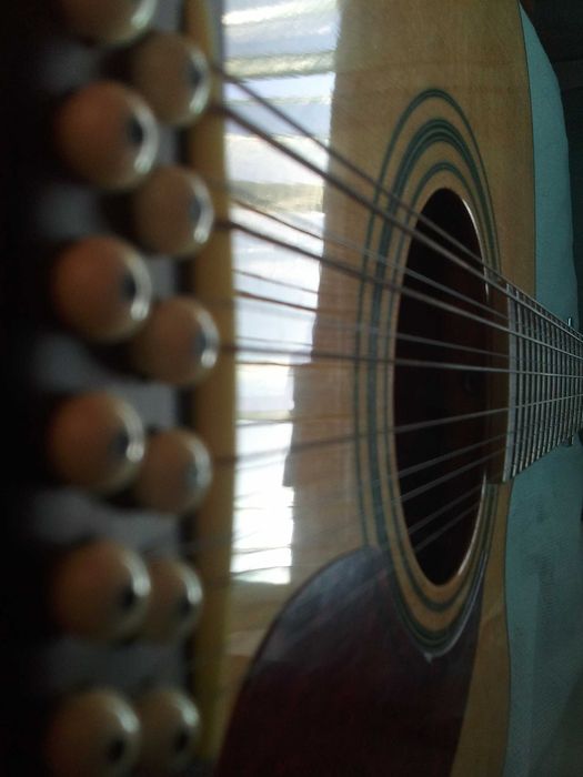 Guitarra Folk 12 cordas de marca Channel by ESM