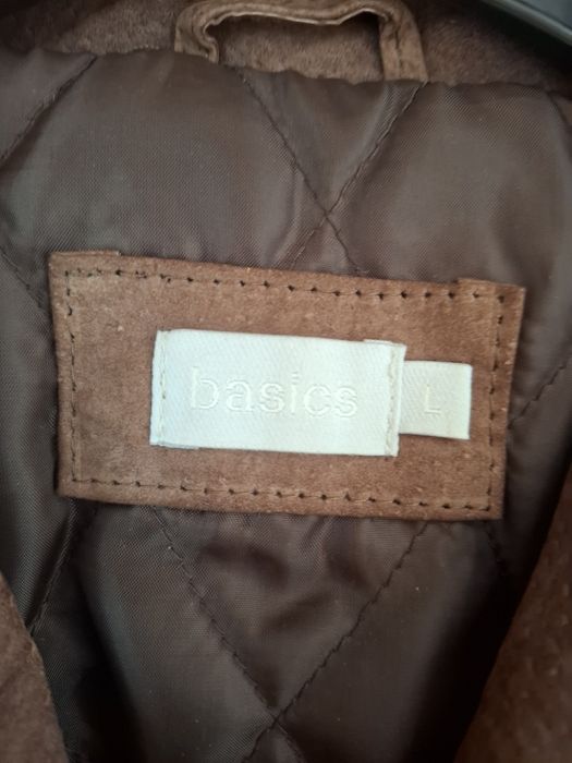 Vende se casaco castanho  de homem em  pele de couro