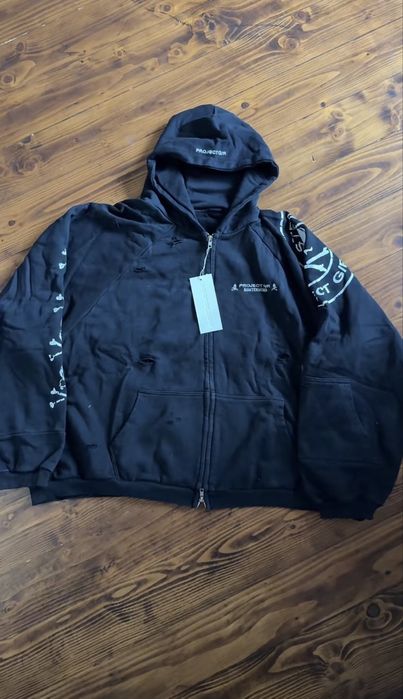 Кофта/Худи Project G/R & Mastermind zip-up hoodie