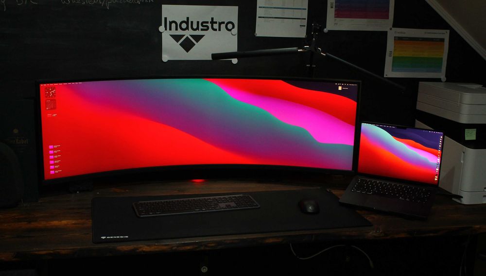 Monitor LG Ultrawide 49 cali QLED 5120x1440px 240Hz - jak nowy