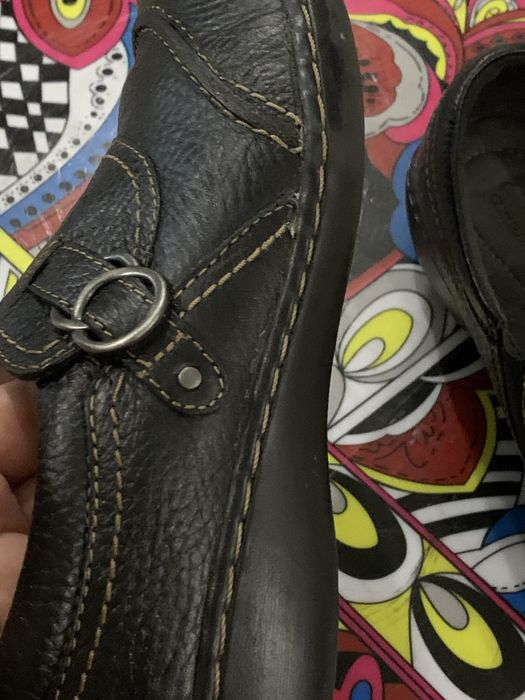 Туфли осенние, кожа ,Clarks размер40