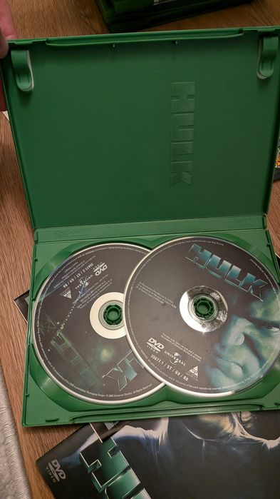 Hulk DVD edição especial colecionador Marvel