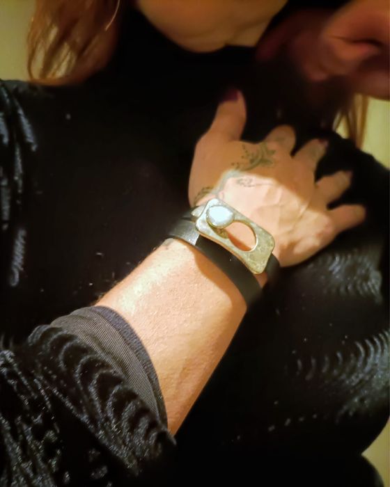 Pulseira de Couro nova