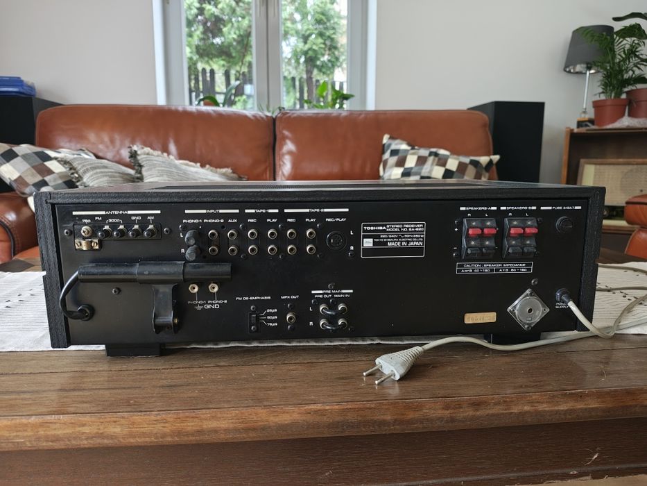Toshiba SA 620 świetny amplituner receiver | monster | najwyższy model