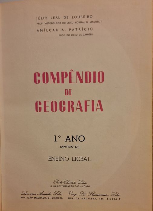 Geografia anos 70