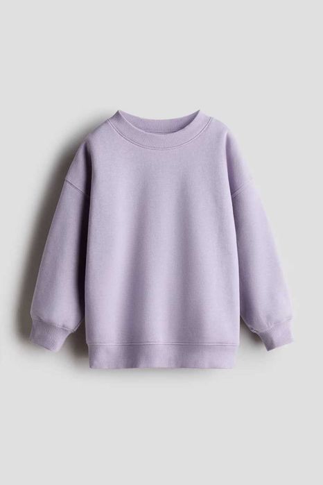Світшот H&M для дівчинки | тепла кофта на флісі