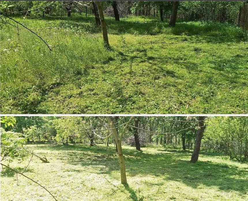 Koszenie trawy zarośli wycinka drzew,przycinka tuji, RĘBAK
