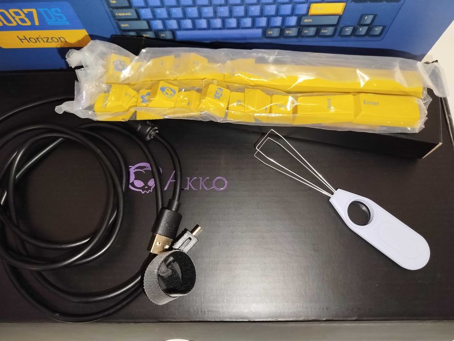 Механічна клавіатура ігрова Akko 3087 DS Horizon
