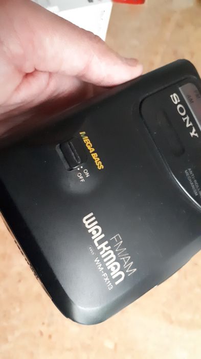 Walkman Sony WM-FX113 (funcional se colocar correia nova)