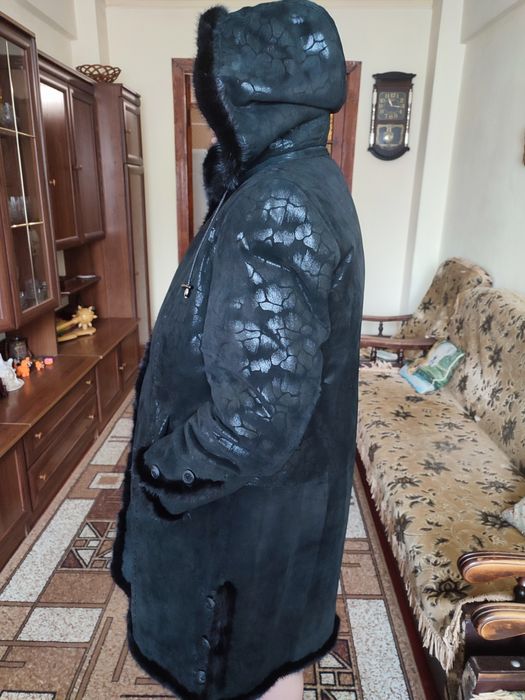 Женская  стильная дубленка